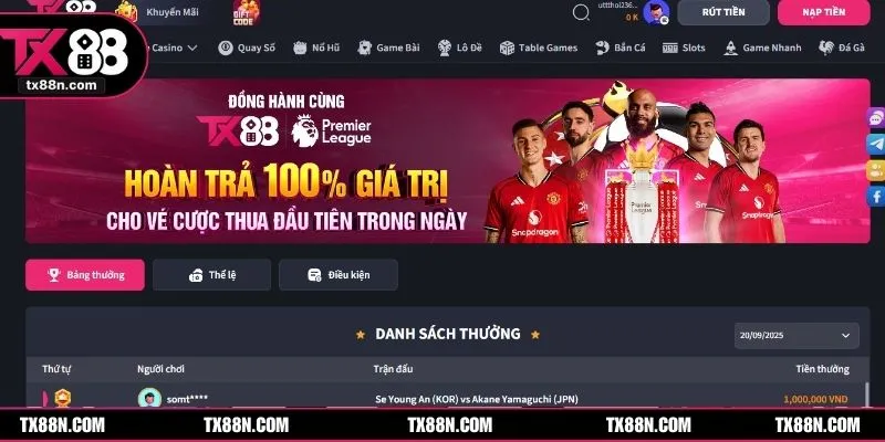 Lưu ý anh em cần thủ để tránh gặp lỗi khi nhận ưu đãi tại TX88 