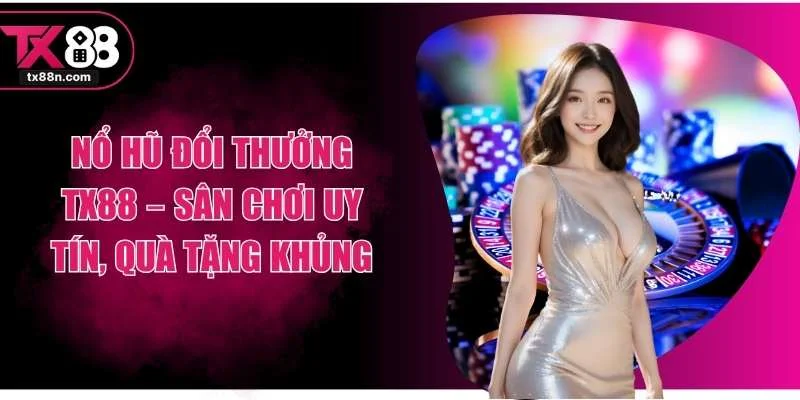 Nổ Hũ Đổi Thưởng TX88 – Sân Chơi Uy Tín, Quà Tặng Khủng