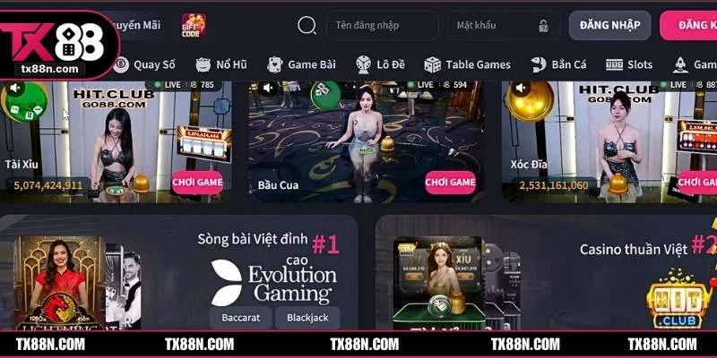 Tuyển tập game nổ hũ đổi thưởng hấp dẫn nhất tại nhà cái