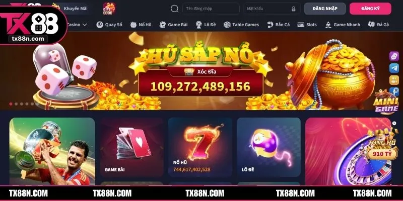 TX88 nhà cái uy tín hàng đầu năm 2025 